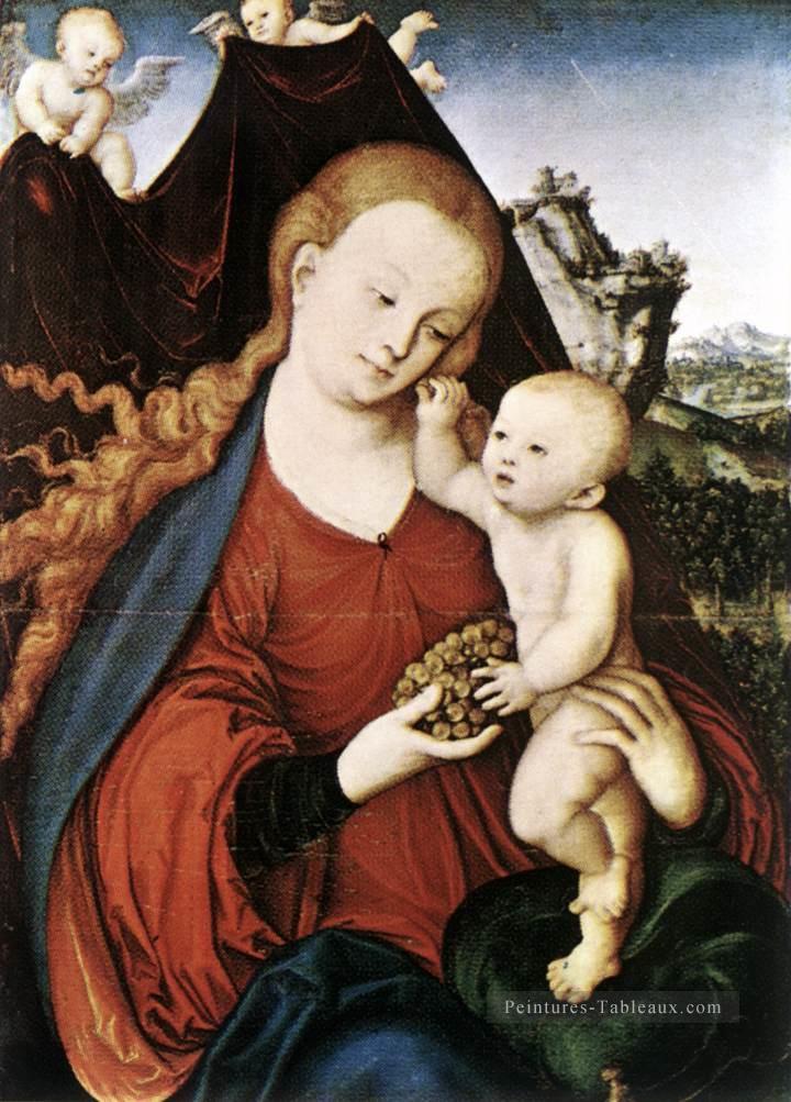 Vierge à l’Enfant Lucas Cranach l’Ancien Peintures à l'huile
